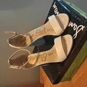 Stunning Snakeskin Sandal! Sam Edelman, size 6.5.